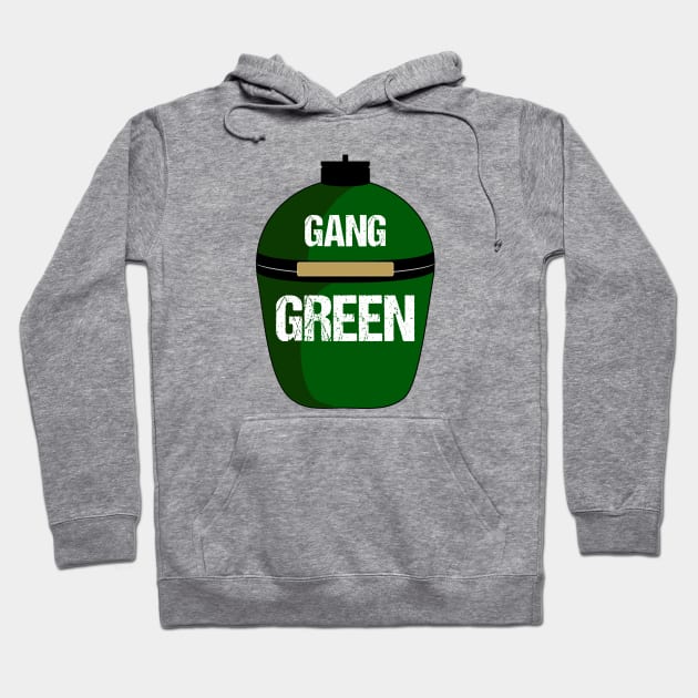 Gang Green BBQ Hoodie by nickmelia18